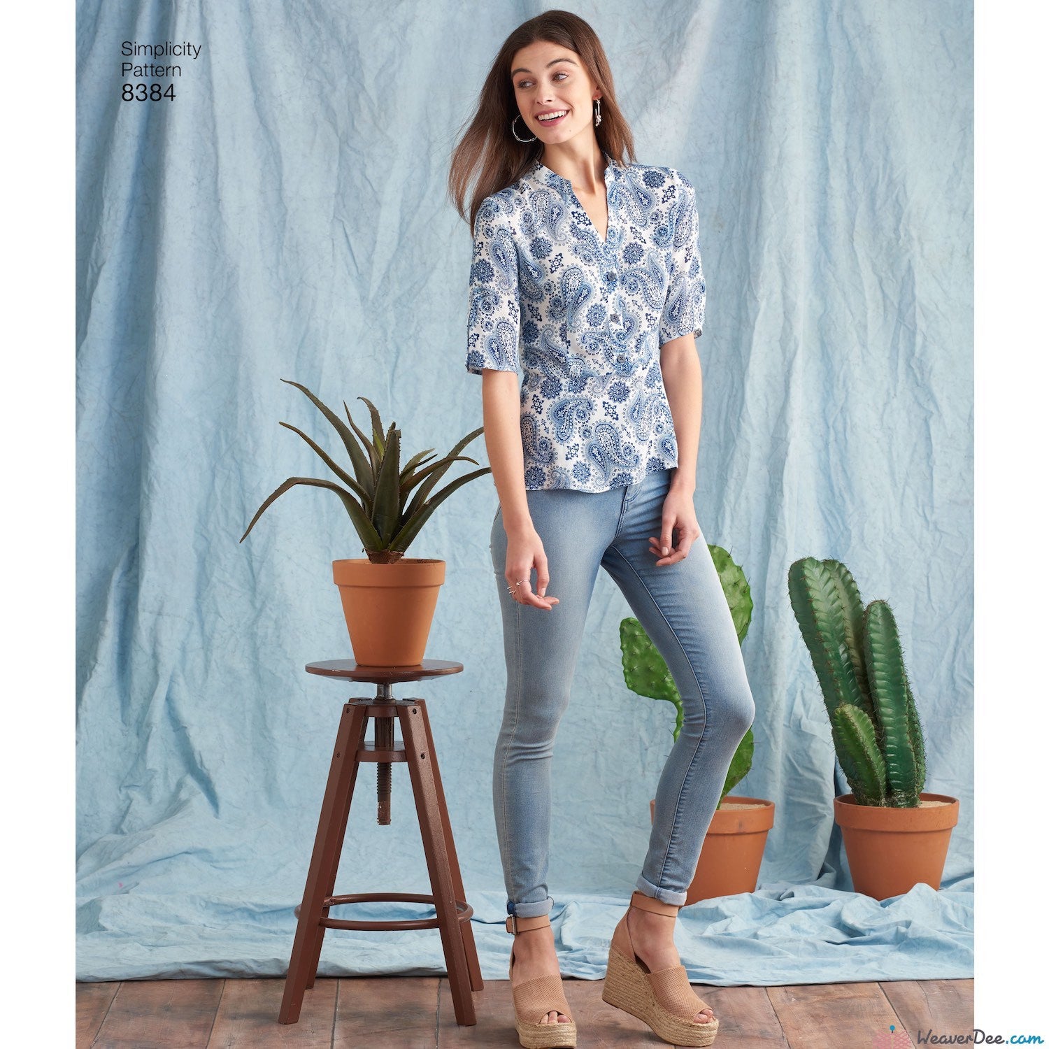 Simplicity Pattern S8384 Misses' Dress with Length Variations & Top ...