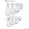 Simplicity Pattern S8384 Misses' Dress with Length Variations & Top
