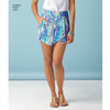 Simplicity Pattern S1370 Misses' Shorts, Skirt & 'skort'