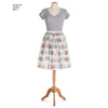 Simplicity - S8211 Misses' Dirndl Skirts in Three Lengths - WeaverDee.com Sewing & Crafts - 3