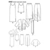 Simplicity Pattern S4552 Misses' & Plus Size Sportswear