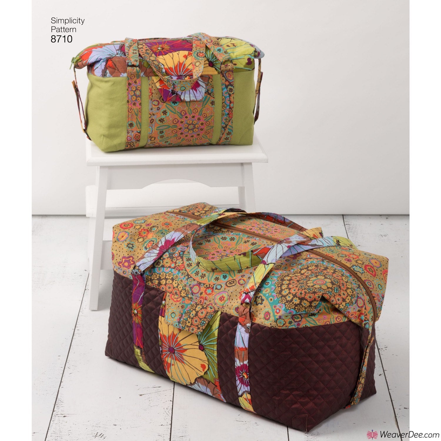 Luggage Pattern Simplicity Pattern S8710 Luggage Bags, Key Ring & Tassel – WeaverDee.com