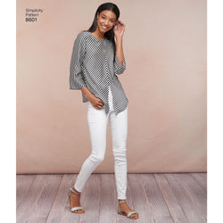 Simplicity Pattern S8601 Misses' Pullover Tops