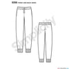 Simplicity - S8268 Slim Fit Knit Jogger (Child's, Teen's & Adult's) - WeaverDee.com Sewing & Crafts - 7