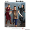 Simplicity Pattern S8718 Misses' Warrior Costumes