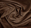 Faux Suede Fabric - Heavyweight - Dark Brown