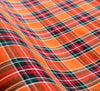 WeaverDee - Polyviscose Tartan Fabric / Sienna Flame - WeaverDee.com Sewing & Crafts - 3