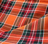 WeaverDee - Polyviscose Tartan Fabric / Sienna Flame - WeaverDee.com Sewing & Crafts - 4