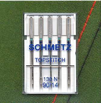 SCHMETZ  Topstitch Machine Needles | Pack of 5