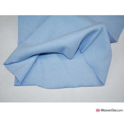 Tubular Ribbing Cotton Fabric - Baby Blue