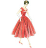 Vogue - V1172 Misses'/Misses' Petite Dress and Belt | Average | Vintage 1950s - WeaverDee.com Sewing & Crafts - 1