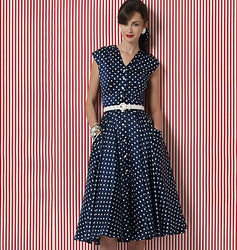 Vogue Pattern V8577 Misses' Dress | Easy