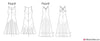 Vogue Pattern V8814 Misses' Drop-Waist Dresses