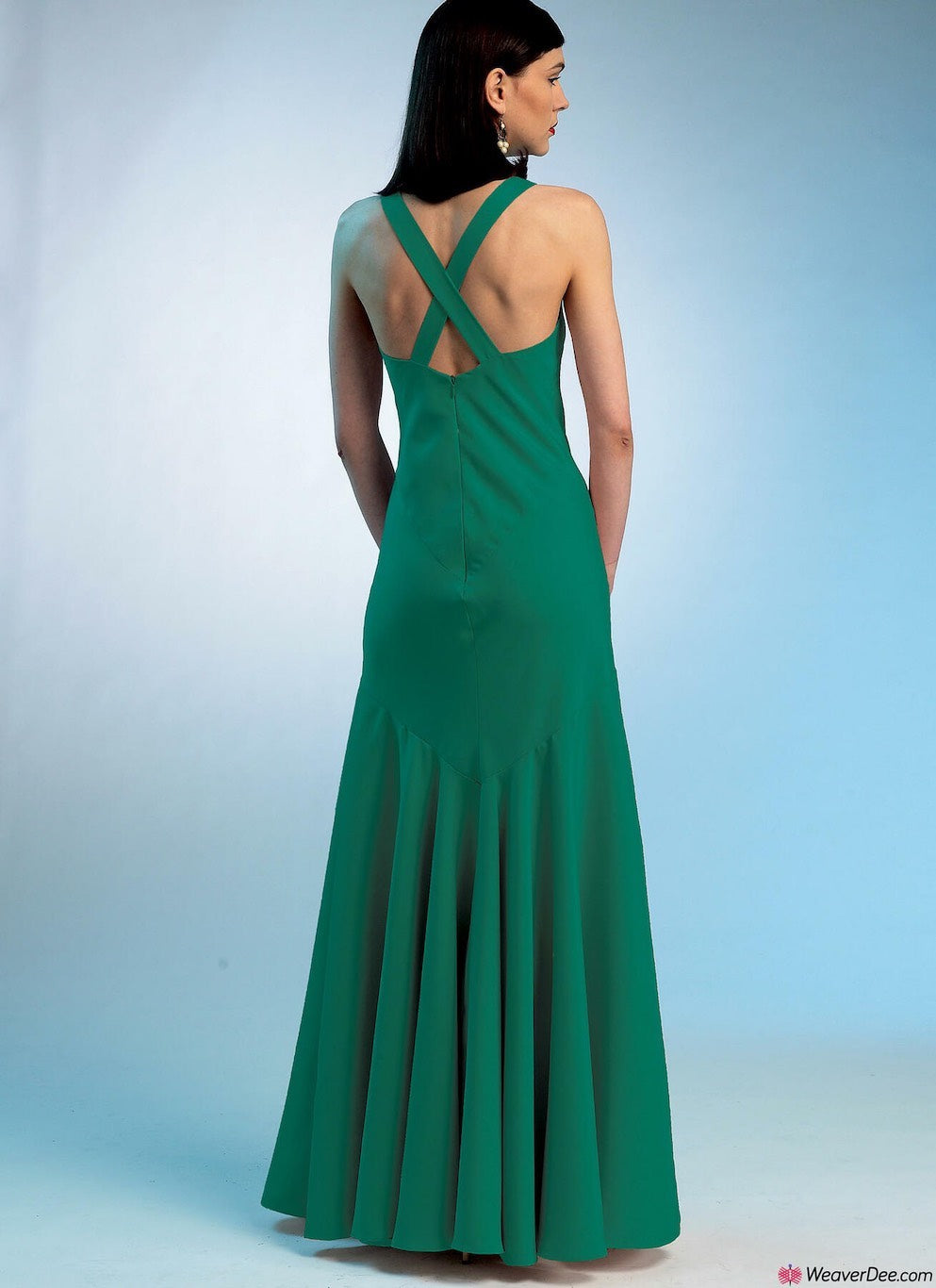 Vogue Pattern V8814 Misses' Drop-Waist Dresses WeaverDee.com Vogue Pattern V8814 Misses' Drop-Waist Dresses WeaverDee.com