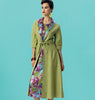 Vogue - V8875 Vintage 1950s Misses' Dress, Belt, Coat & Detachable Collar - WeaverDee.com Sewing & Crafts - 4