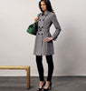 Vogue - V8884 Misses' Coat and Belt | Average - WeaverDee.com Sewing & Crafts - 1