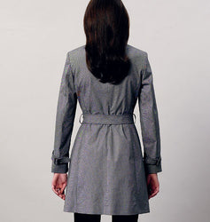 Vogue - V8884 Misses' Coat and Belt | Average - WeaverDee.com Sewing & Crafts - 1