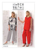 Vogue - V9193 Misses' Sleeveless or Dolman Sleeve Tunics & Pants with Yoke - WeaverDee.com Sewing & Crafts - 1